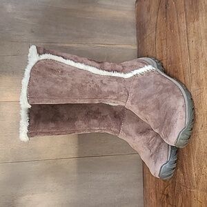 Patagonia Boots Women's sz 6 Lugano Espresso Suede Waterproof Tall Snow Boots